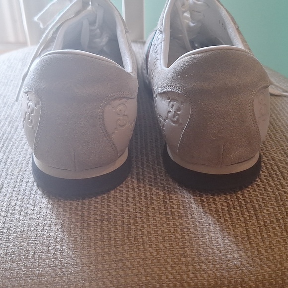 Authentic Nylon Gucci shoes size 8 white - Picture 5 of 6